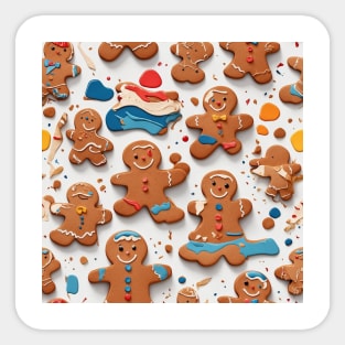 Gingerbread Delight Sticker